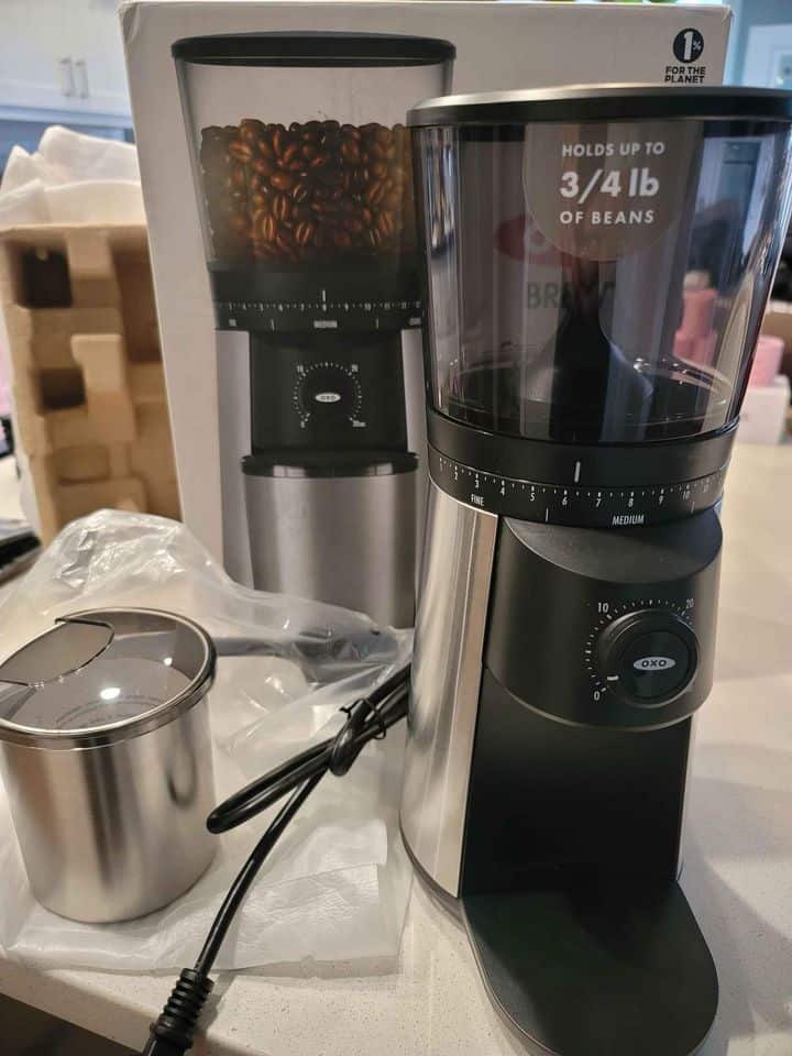 OXOXO Brew Conical Burr Coffee Grinder OXOXO Brew Conical Burr Coffee Grinder