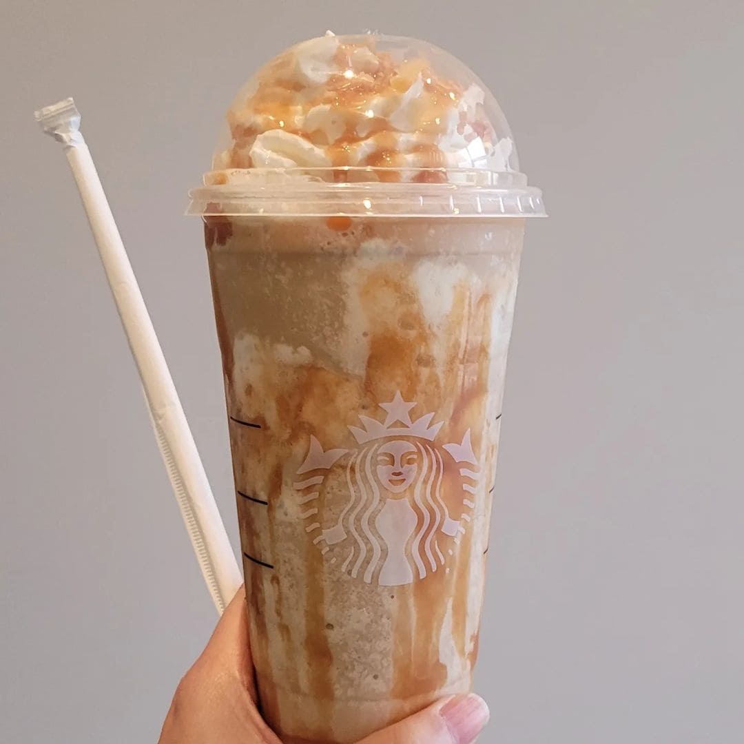 Caramel Ribbon Crunch Frappuccino