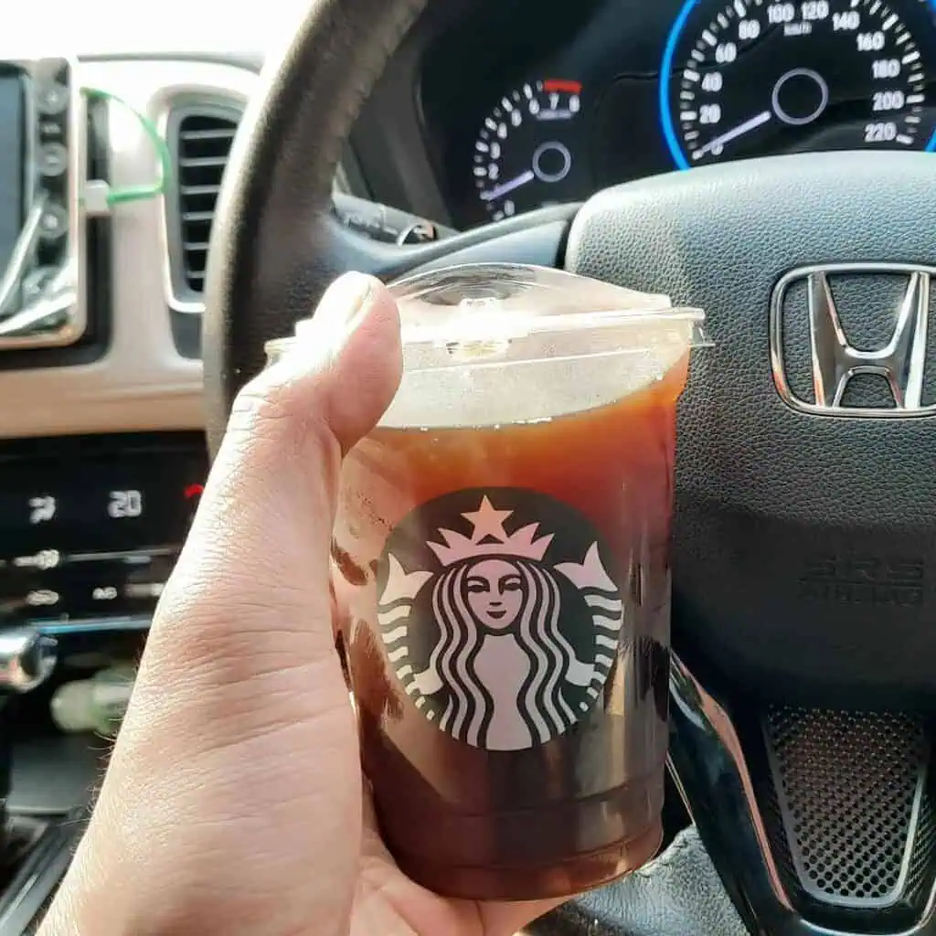 Americano at Starbucks