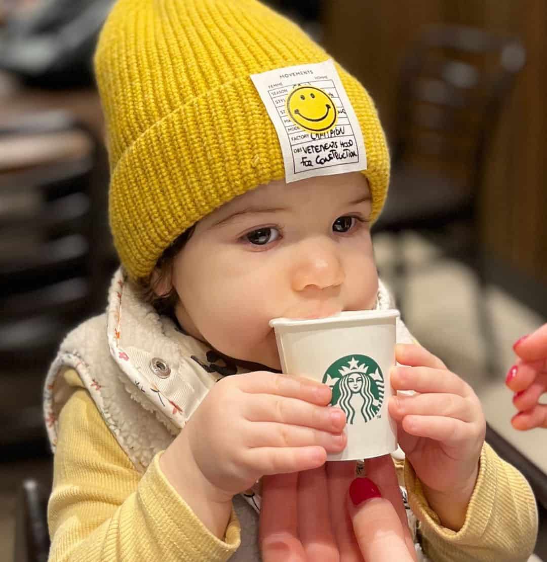 Babyccino at Starbucks