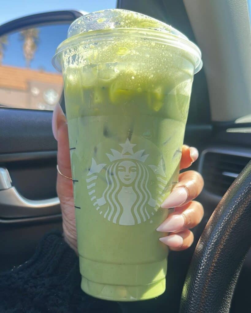 Iced Matcha Latte - matcha drinks at starbucks