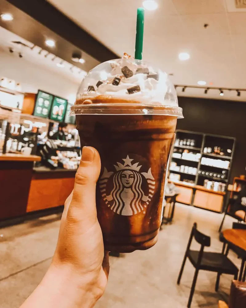 Jack Skellington Frappuccino