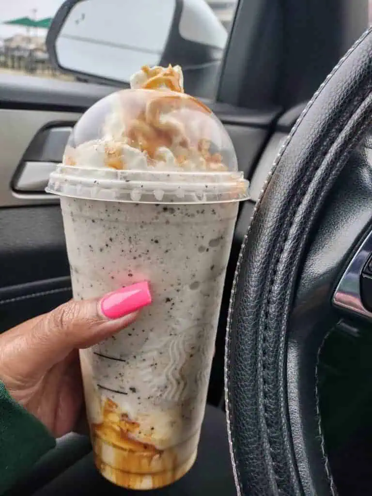 Caramel Hazelnut Crunch Frappuccino