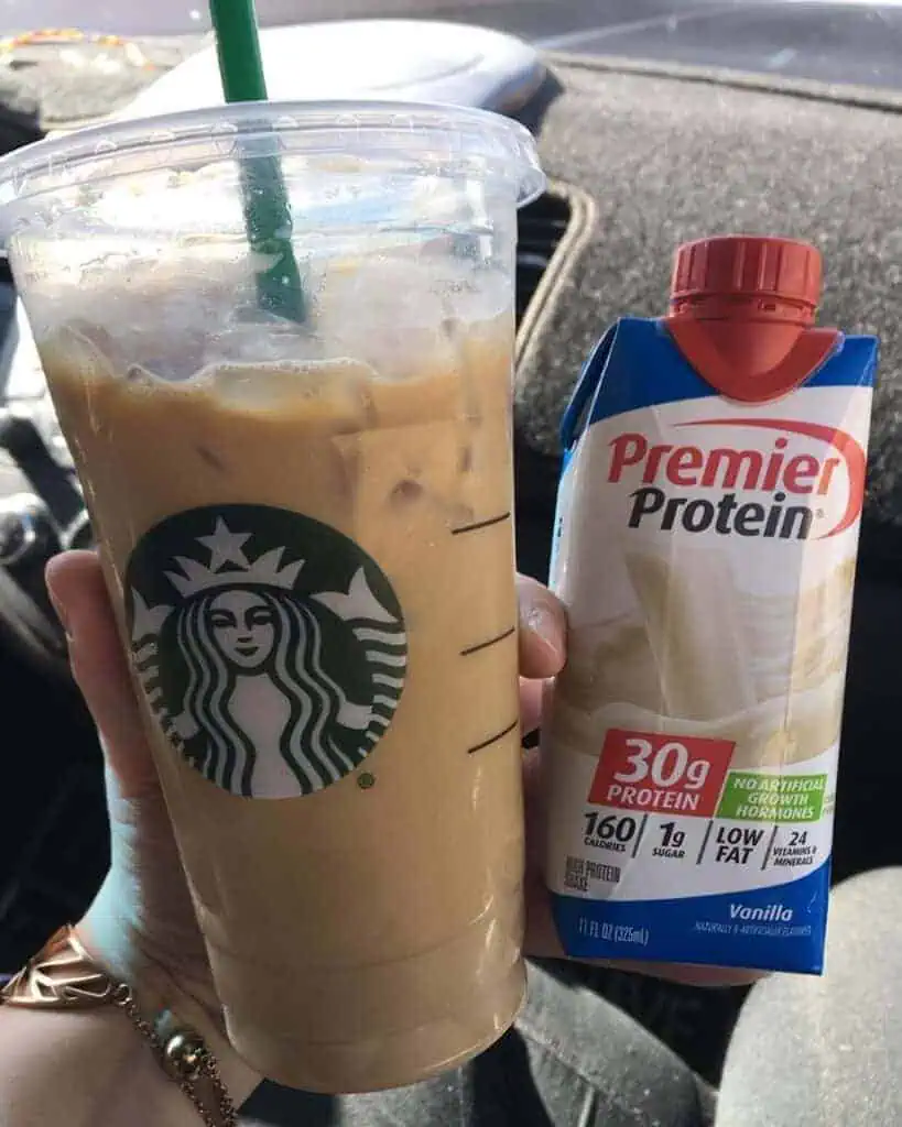 Cinnamon Vanilla Iced Espresso at starbucks