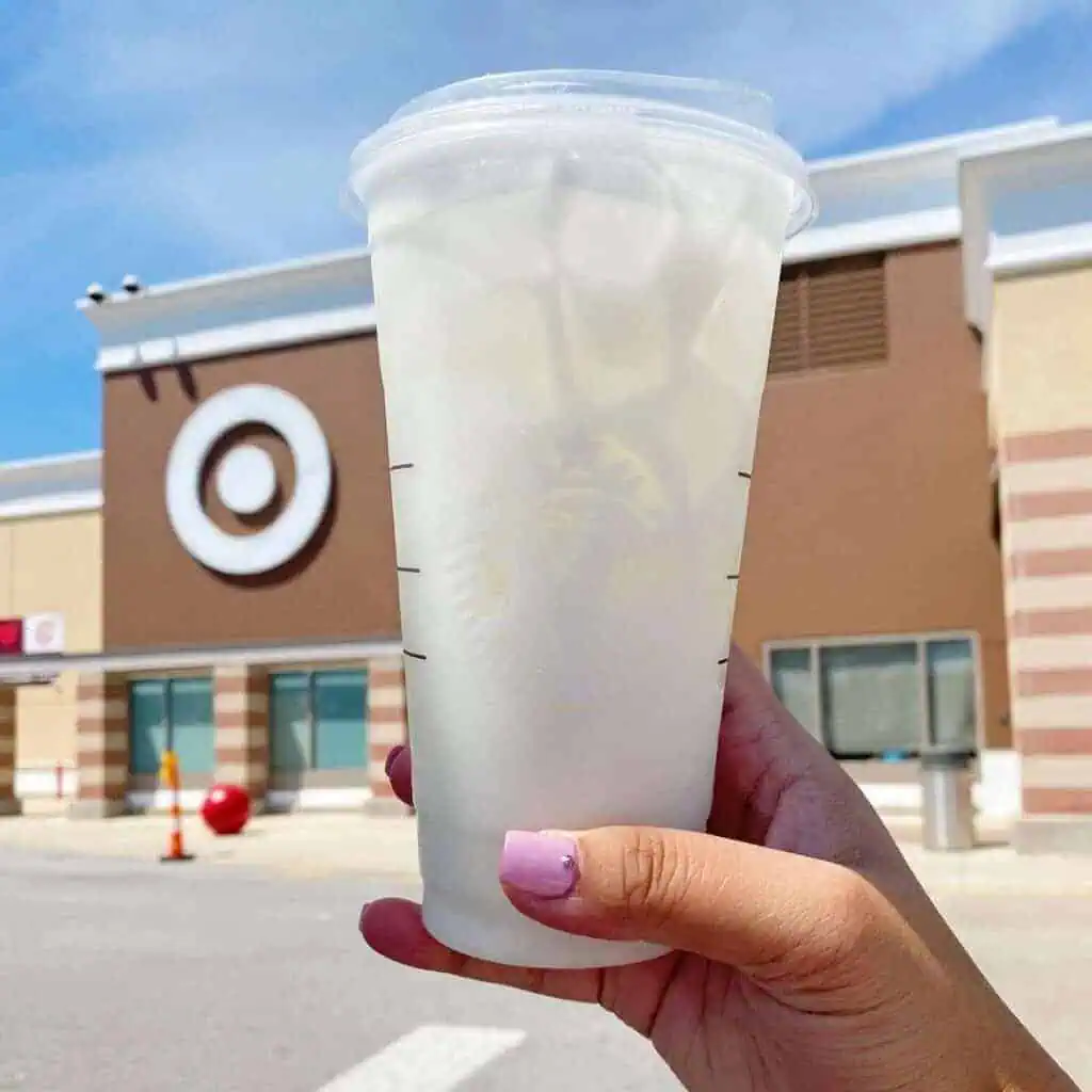 Coconut Vanilla Lemonade at starbucks