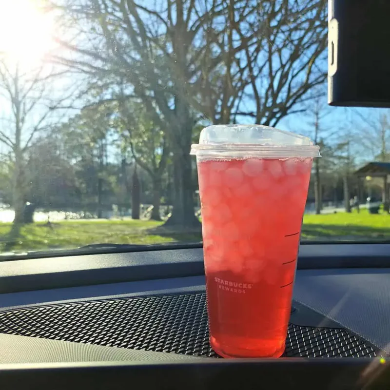 Iced Passion Tango Tea at Starbucks