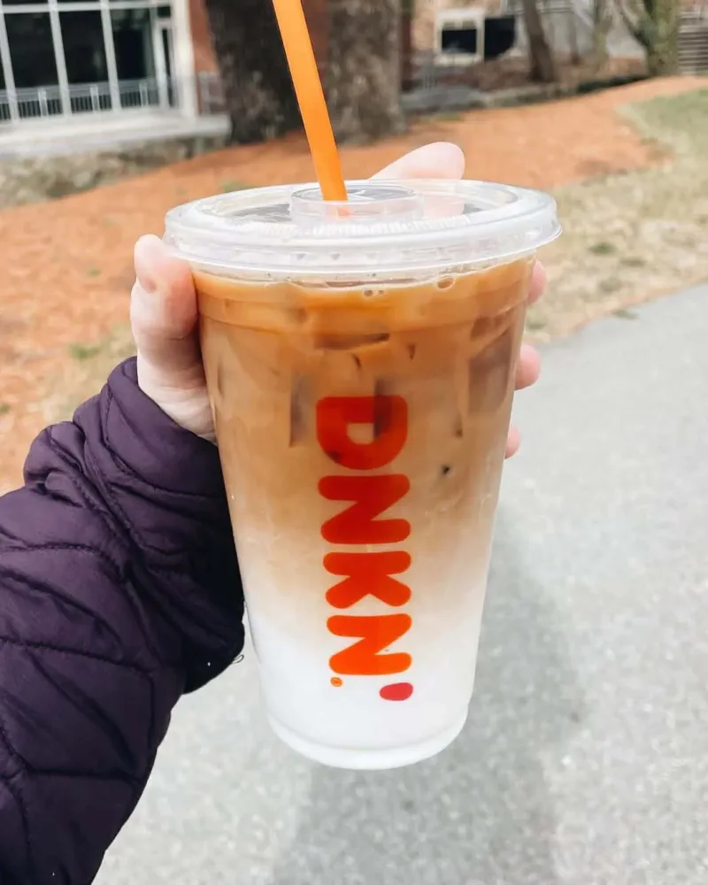 Iced macchiato dunkin'