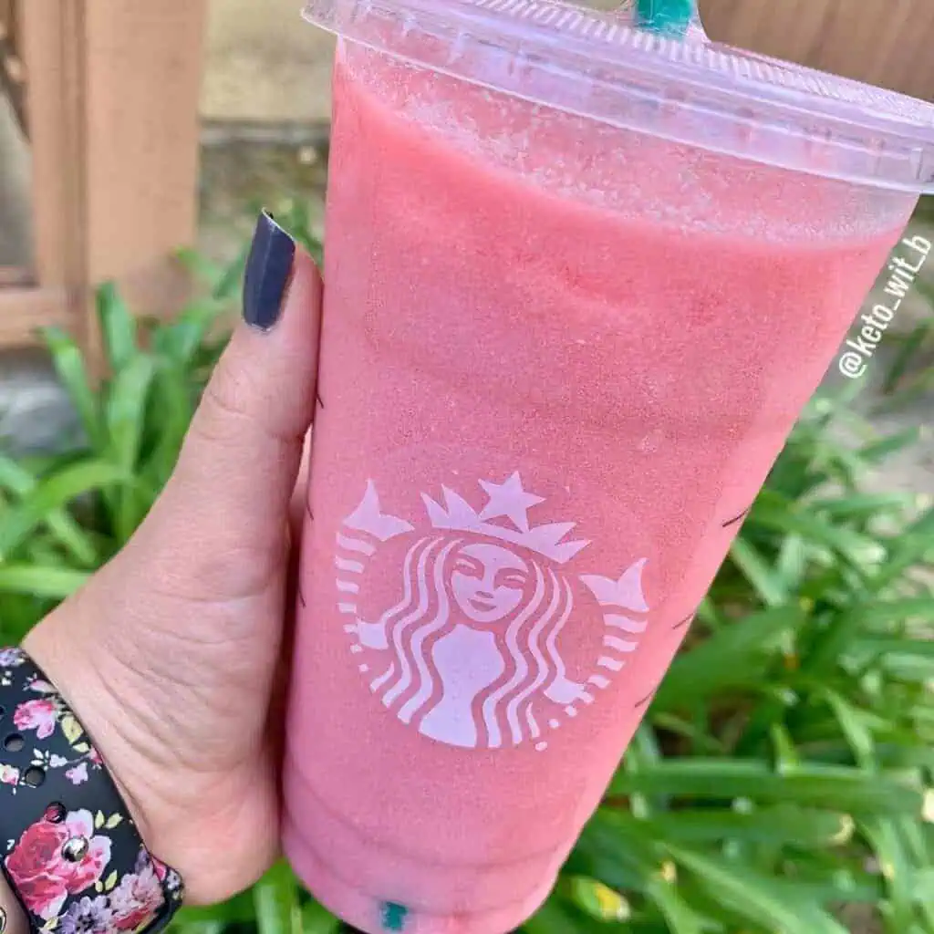 Keto Pink Drink Starbucks