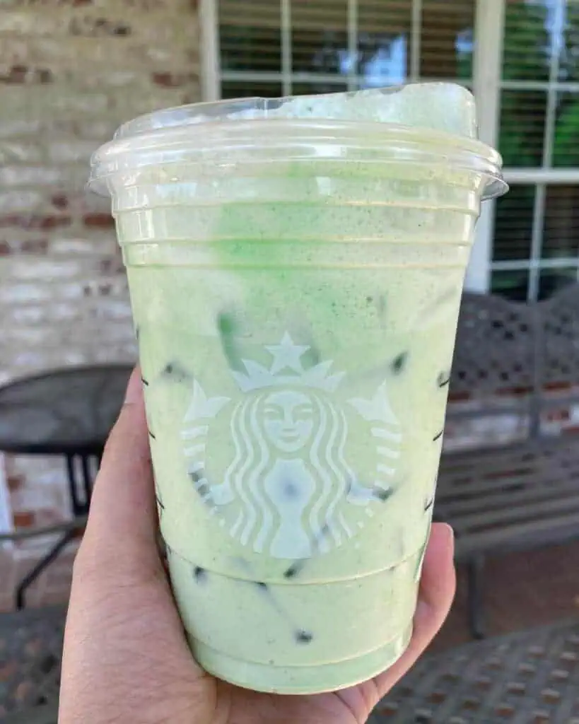 No-Sugar Matcha Latte starbucks