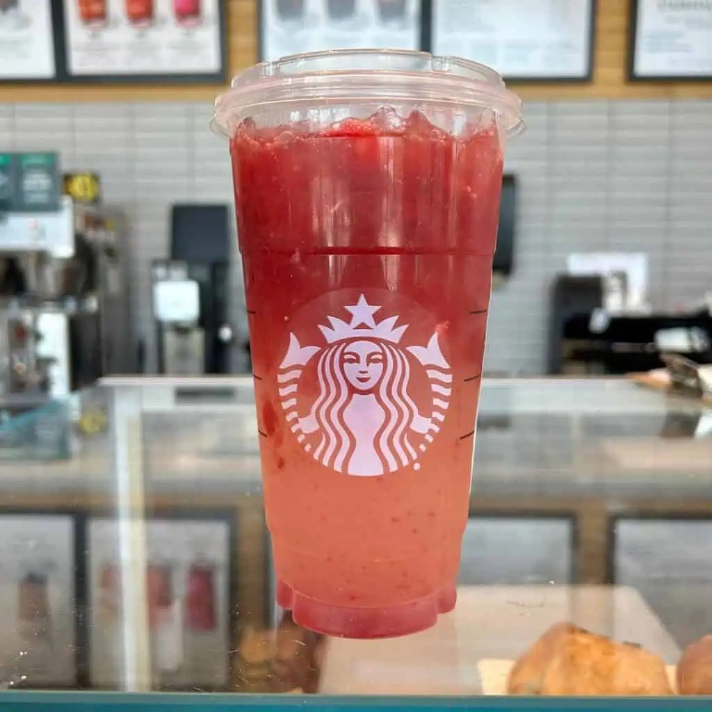 Peach Strawberry Lemonade
