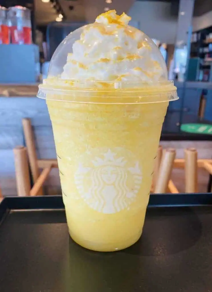 Pineapple Dole Frappe