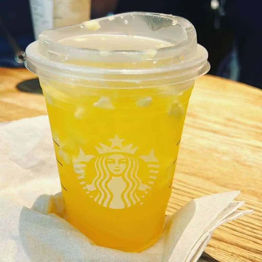 Pineapple Passionfruit Lemonade