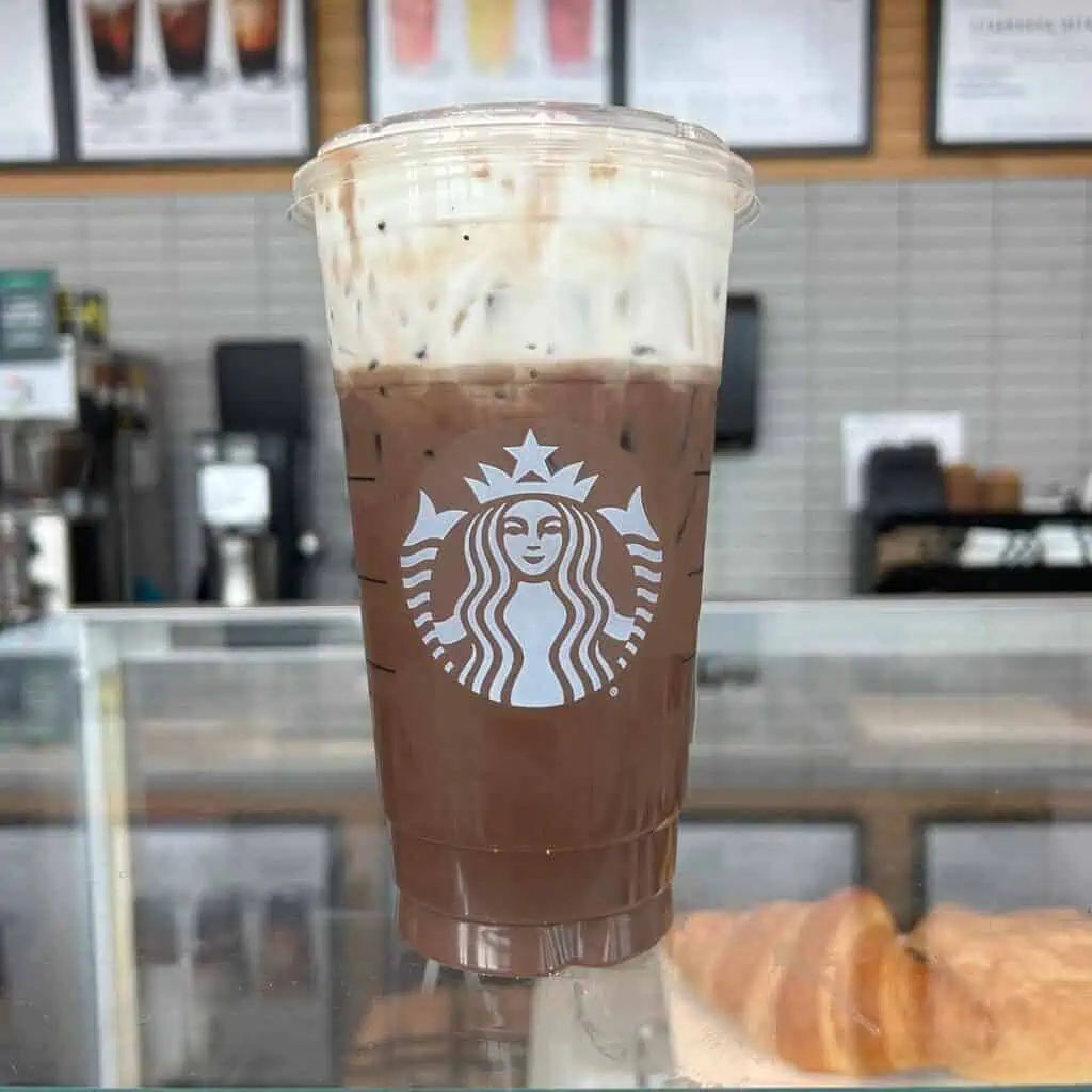 Salted Mocha at starbucks