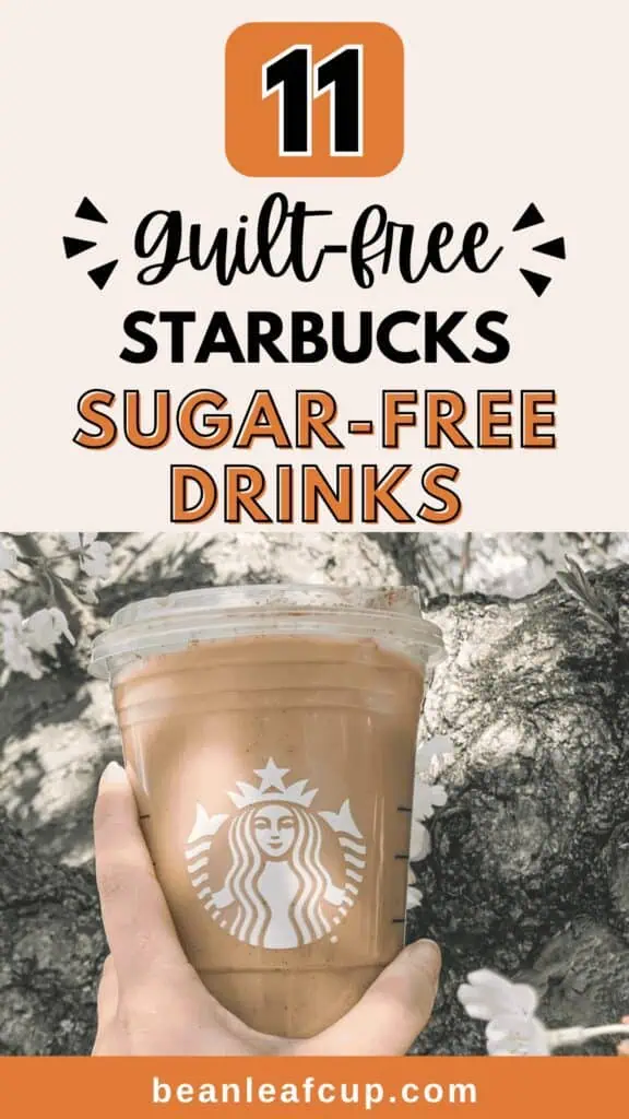 Starbucks sugar-free drinks