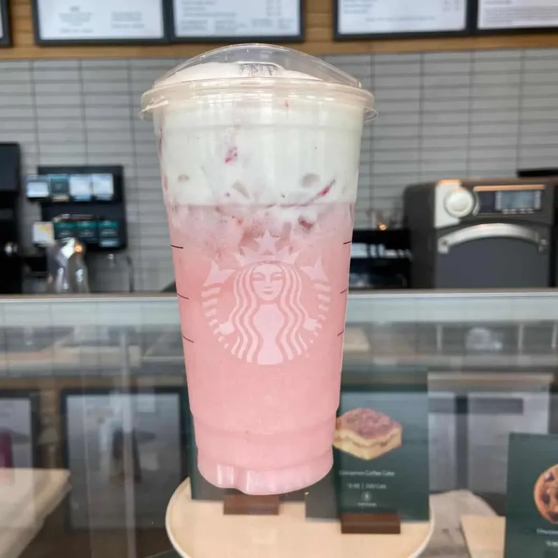 Sweet Cream Pink Drink