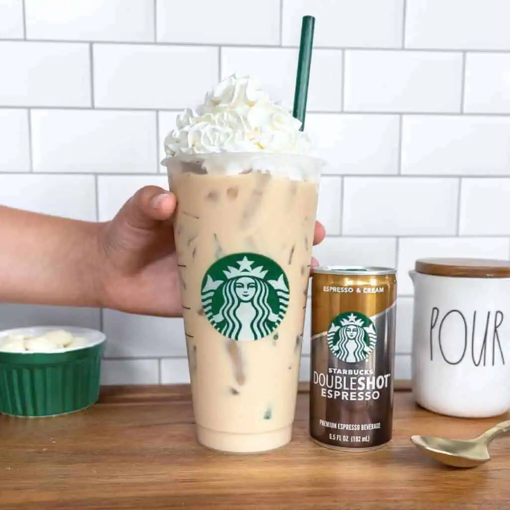 White Chocolate Mocha at starbucks