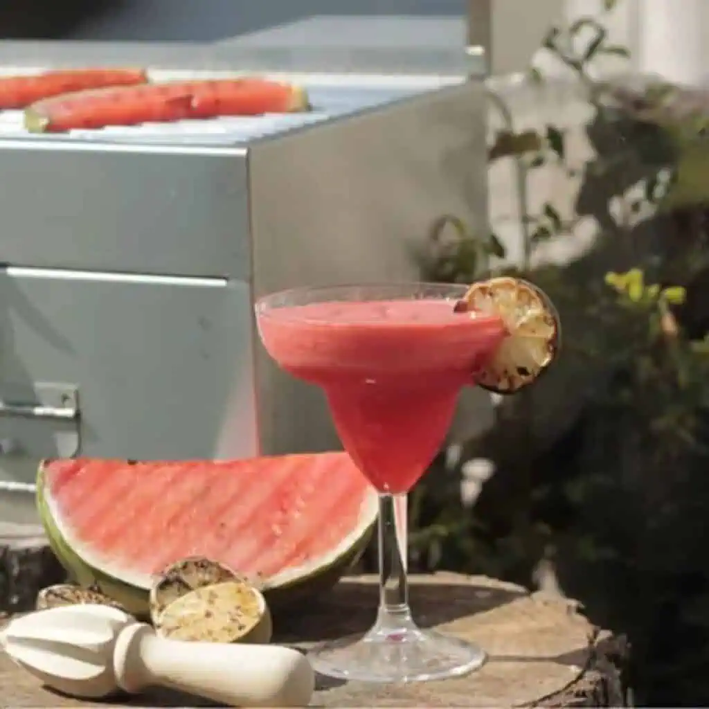 Grilled Watermelon Margaritas