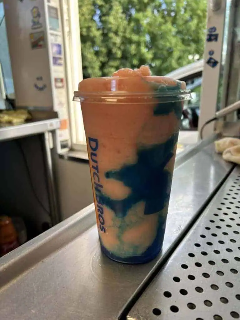 Trixie Rebel with Blue Raspberry Drizzle
