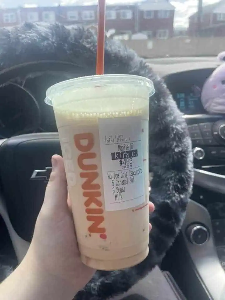 Caramel Sugar Rush Cappuccino