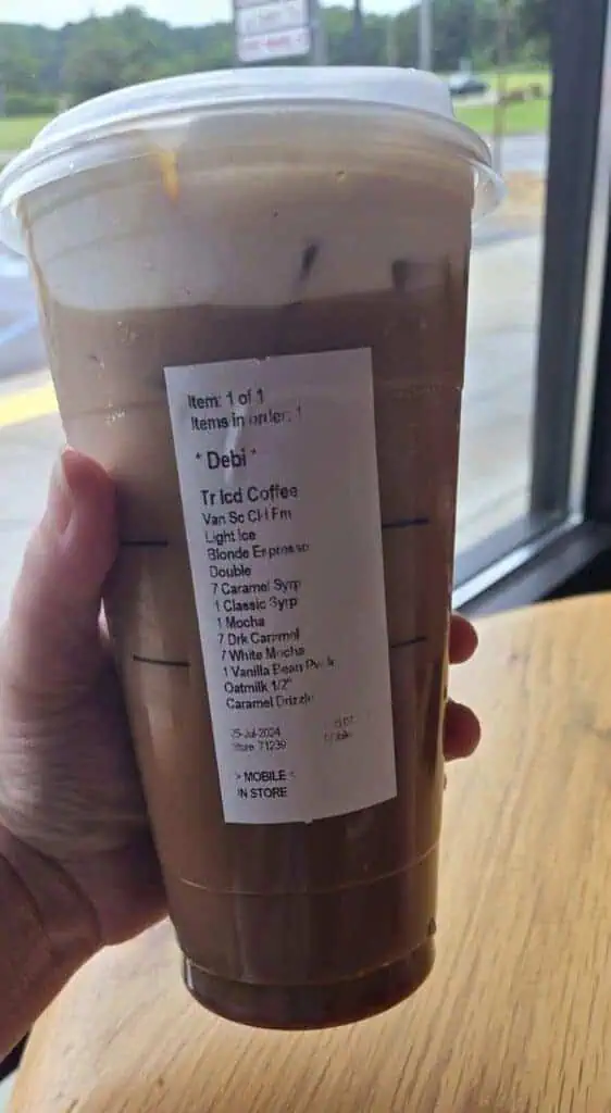 Caramel Mocha Iced Coffee