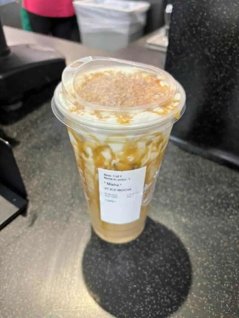 Caramel Toffee Nut White Mocha