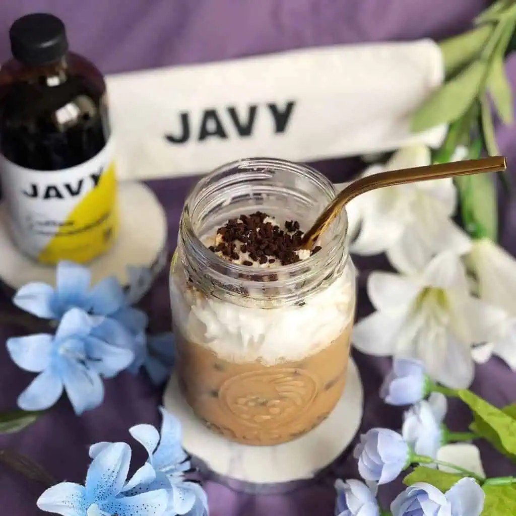 Dark Chocolate Vanilla Iced Coffee Chocolate 