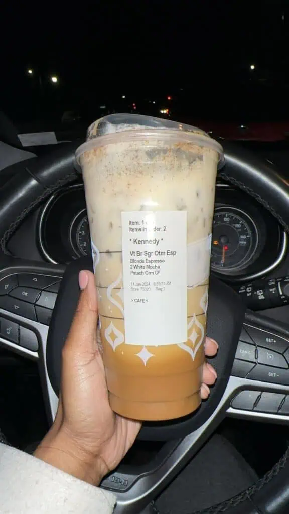 Pistachio Cream Oat Milk Espresso