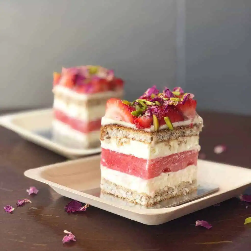 Strawberry Witsthenomsatermelon Cake