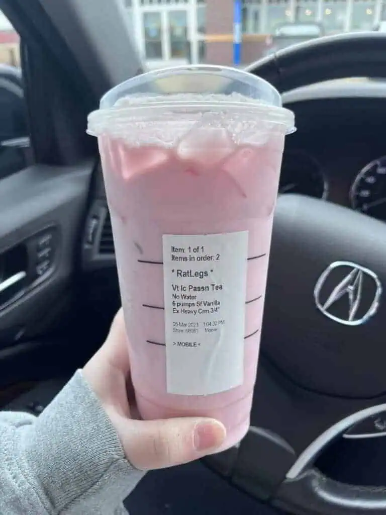 Vanilla Cream Passion Tea