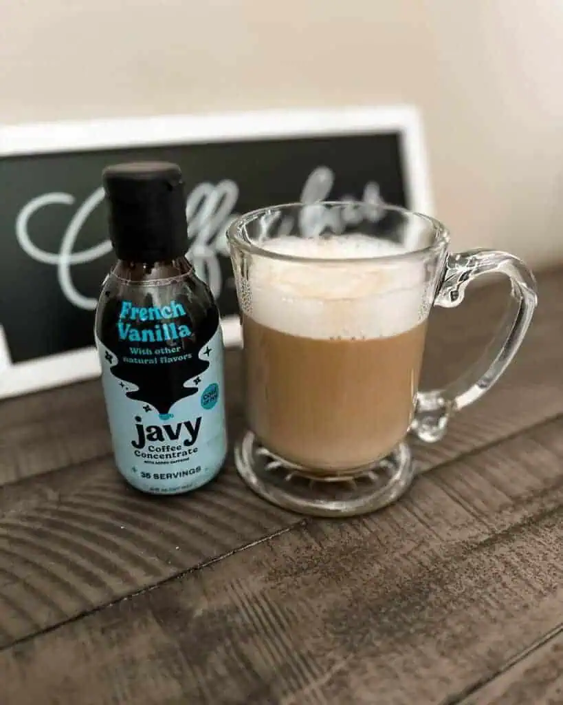 Vanilla Pepper Mint Iced Coffee