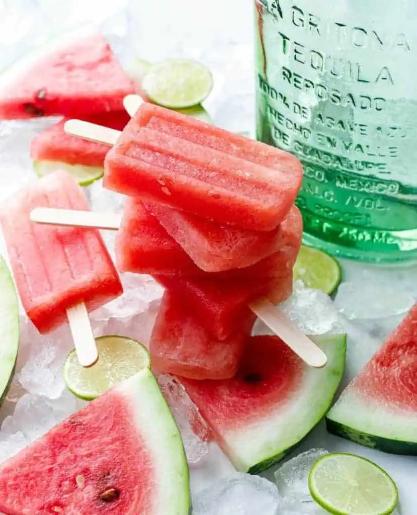 Watermelon Popsicles