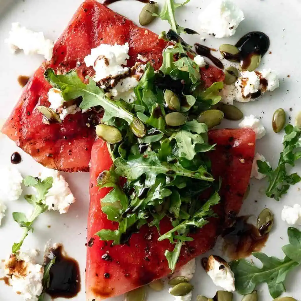 Watermelon and Goat Cheese Salad