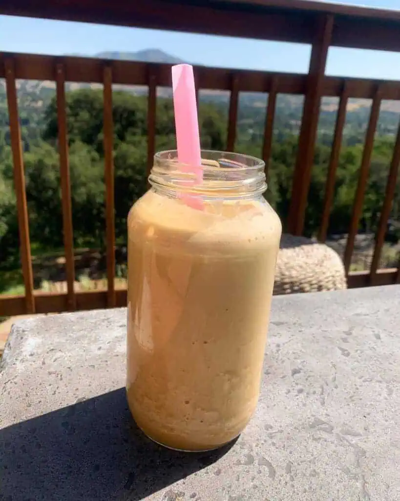 blended iced coffee