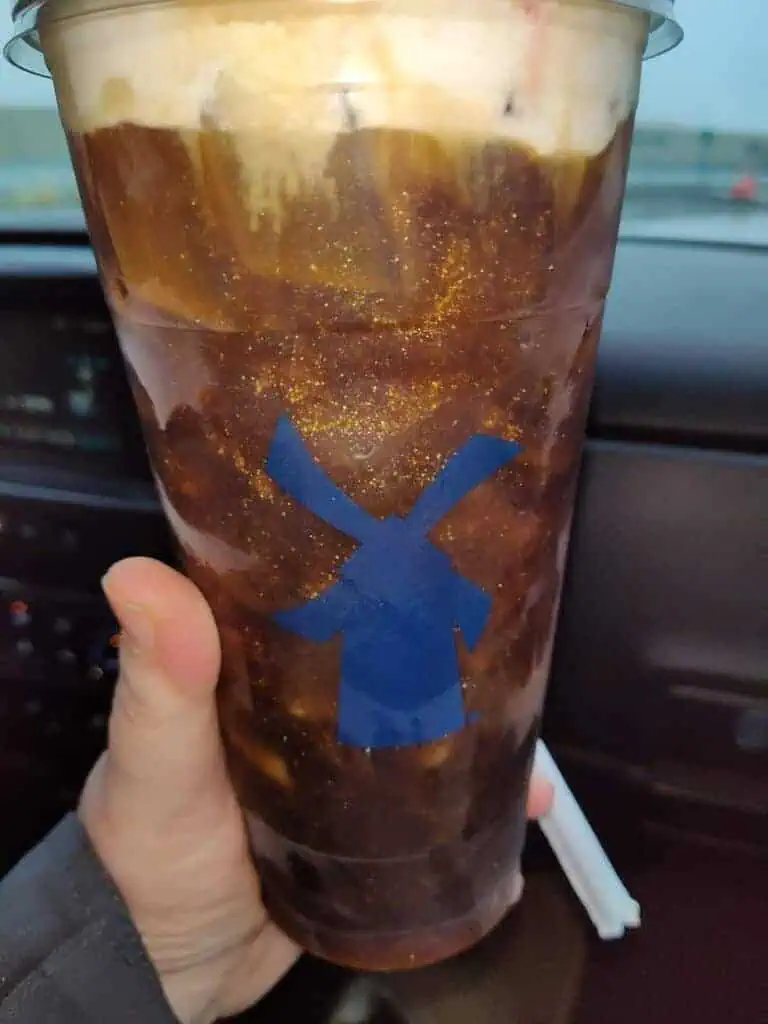 nitro cold brew with shine