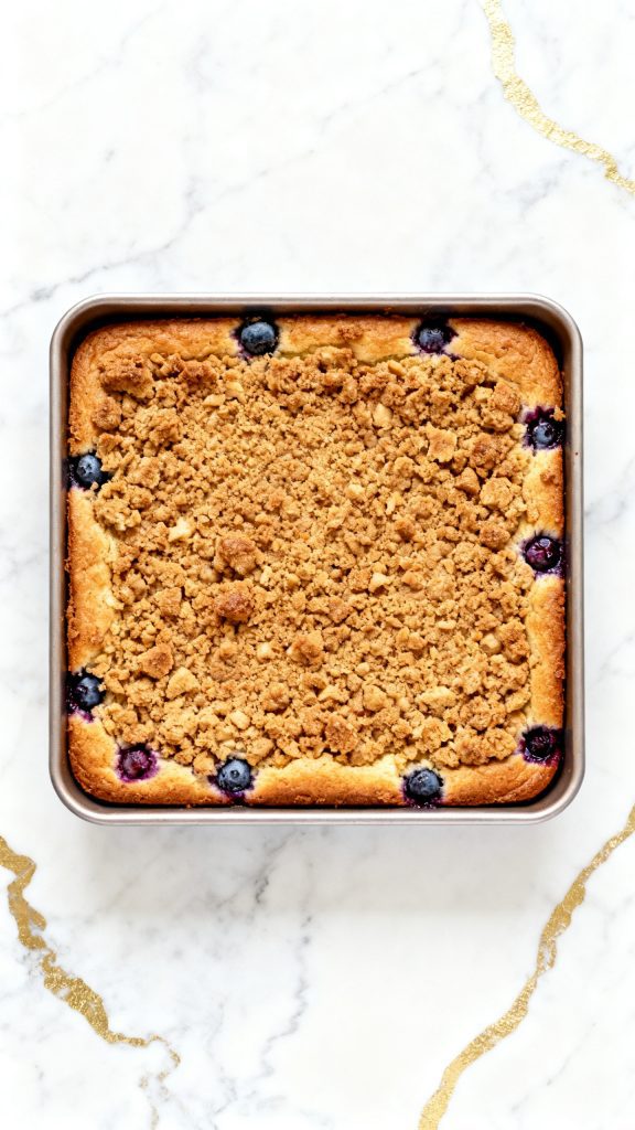 Blueberry Crumble Coffee Cake