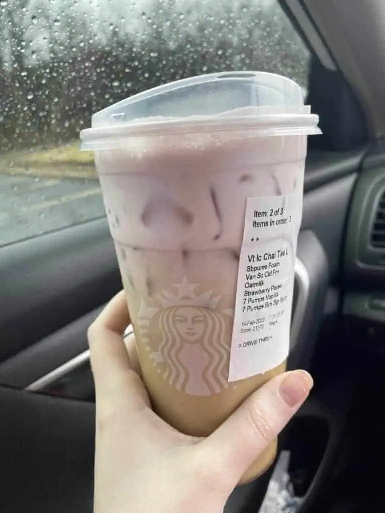 Strawberry Chai Delight