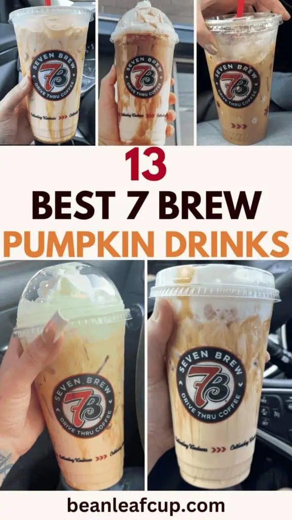 7 BREW pumpkin drinks