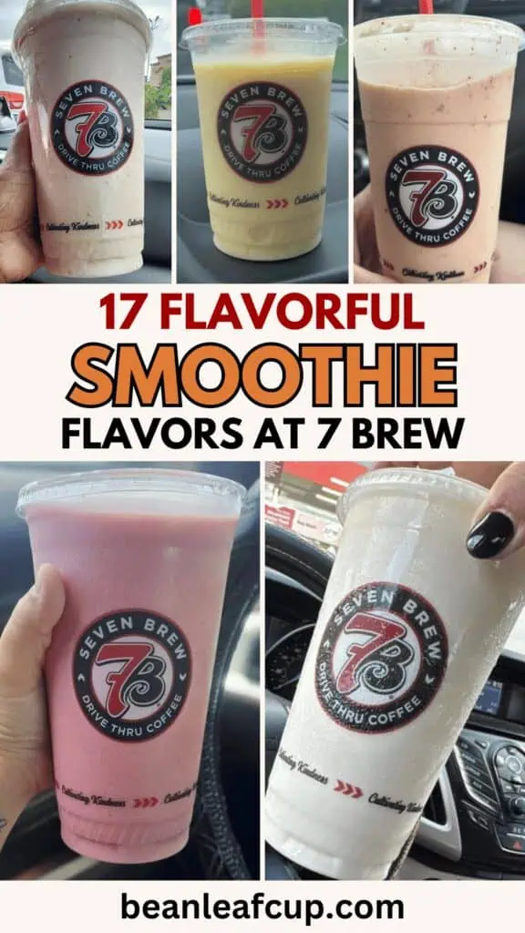 7 brew smoothie flavors