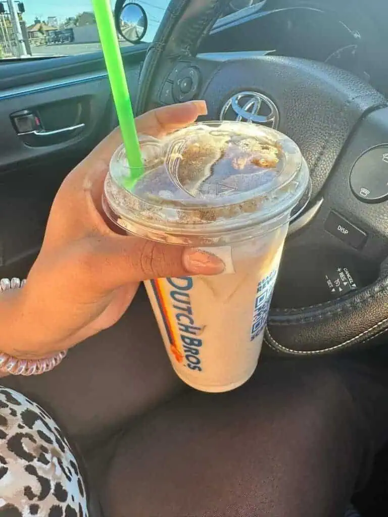 Caramel Cookie Dough Freeze