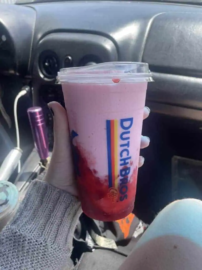 Chocolate strawberry frost