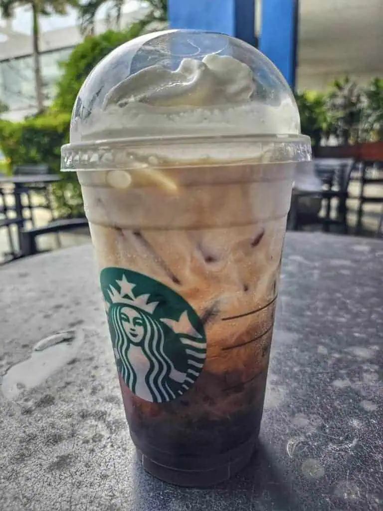Creamy Vanilla Iced Americano