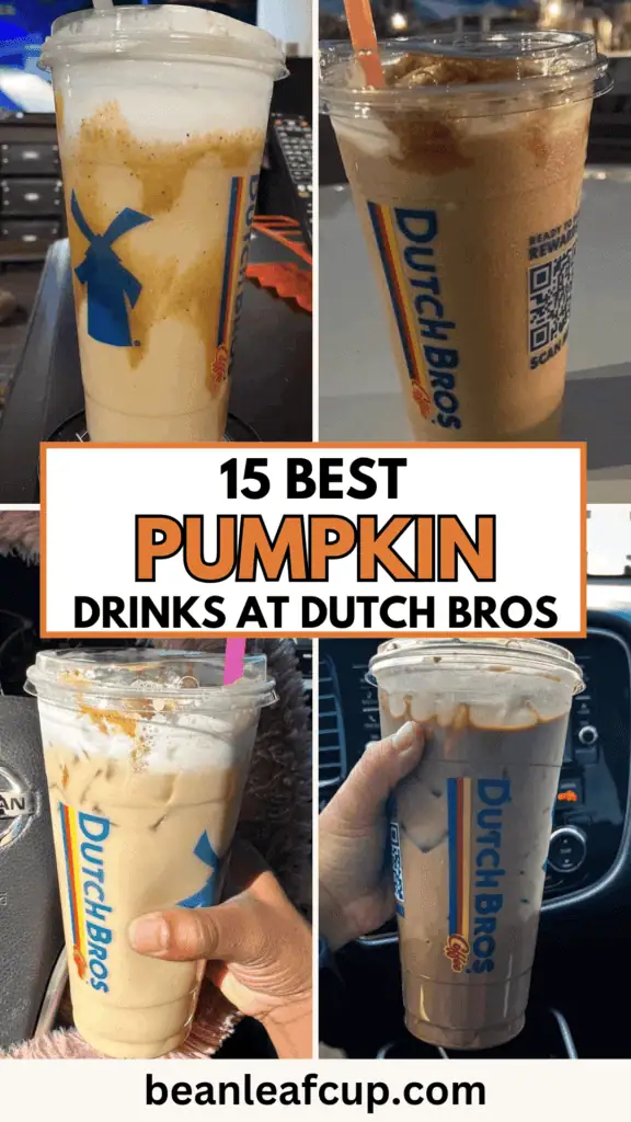 Dutch Bros Pumpkin Drinks 