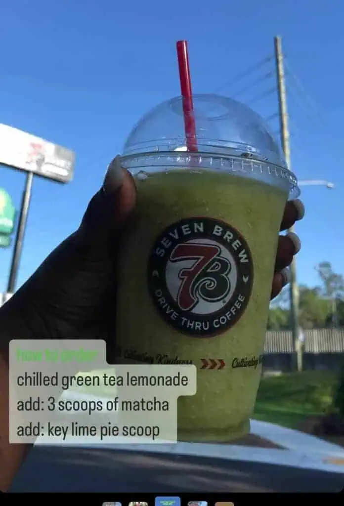 Key Lime Pie Matcha Green Tea Lemonade