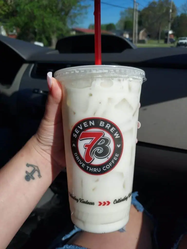 Mojito Energy with 4 scoops of heavy cream