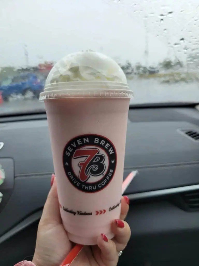 Pink Paradise lemonade freeze