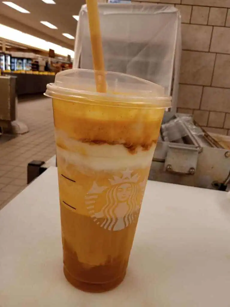 Pumpkin Spice Cinnamon Dolce Iced Coffee