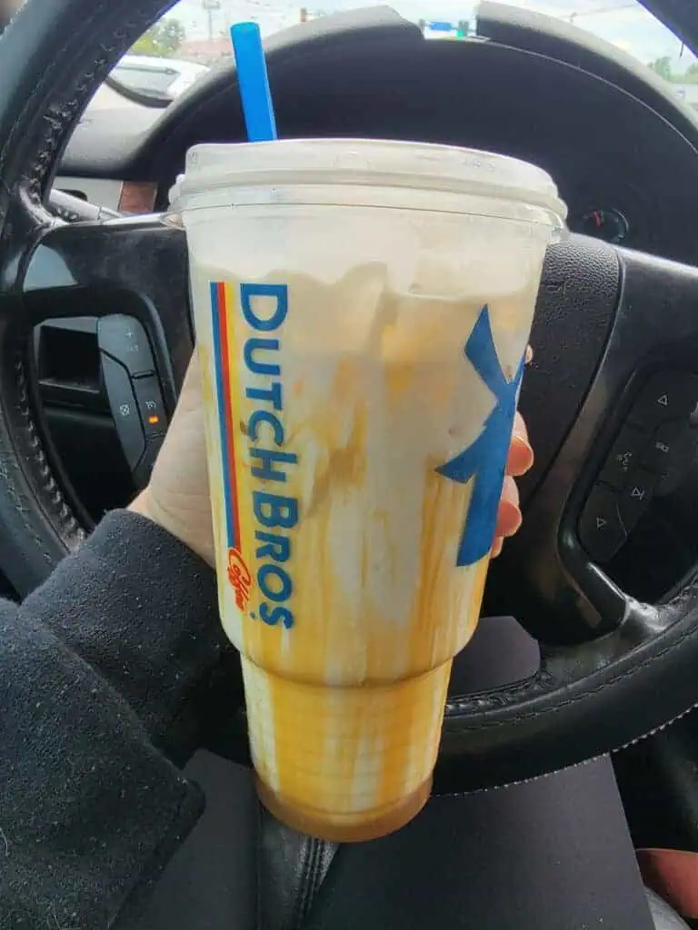 Salted Caramel Banana Breve