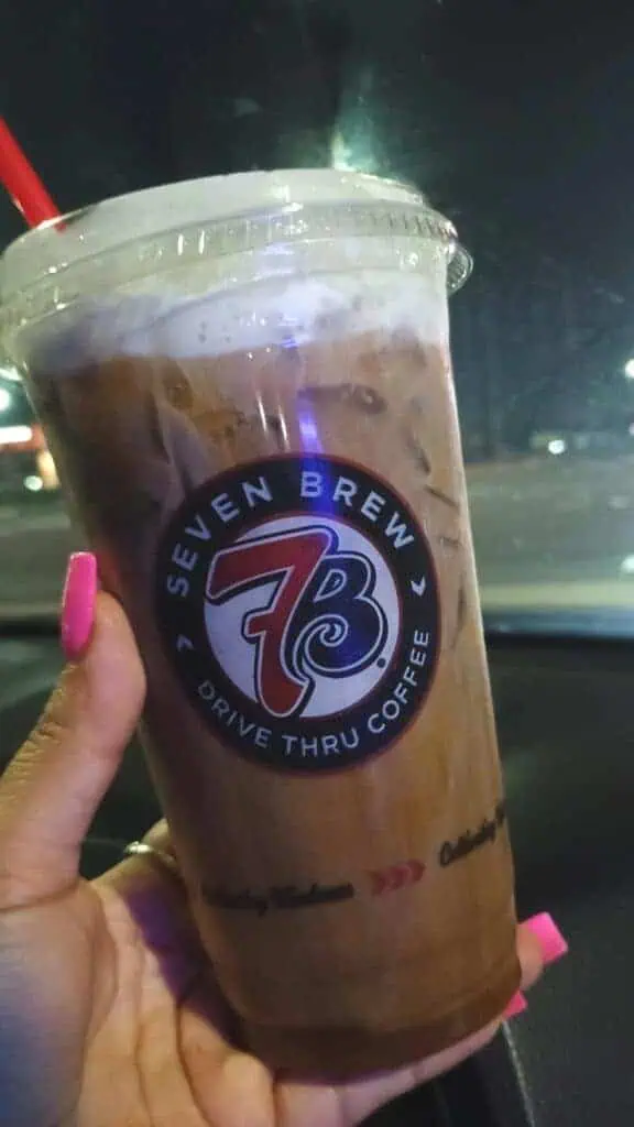 S'mores Brunette extra sweet with cold foam and drizzle