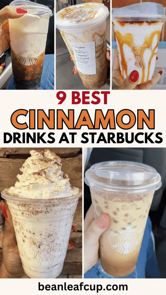 Starbucks cinnamon drinks