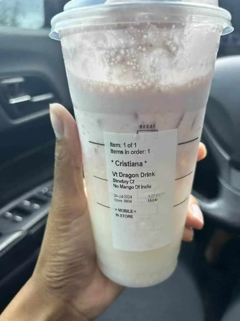 Strawberry Dragon Refresher